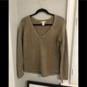Lightweight beige sweater